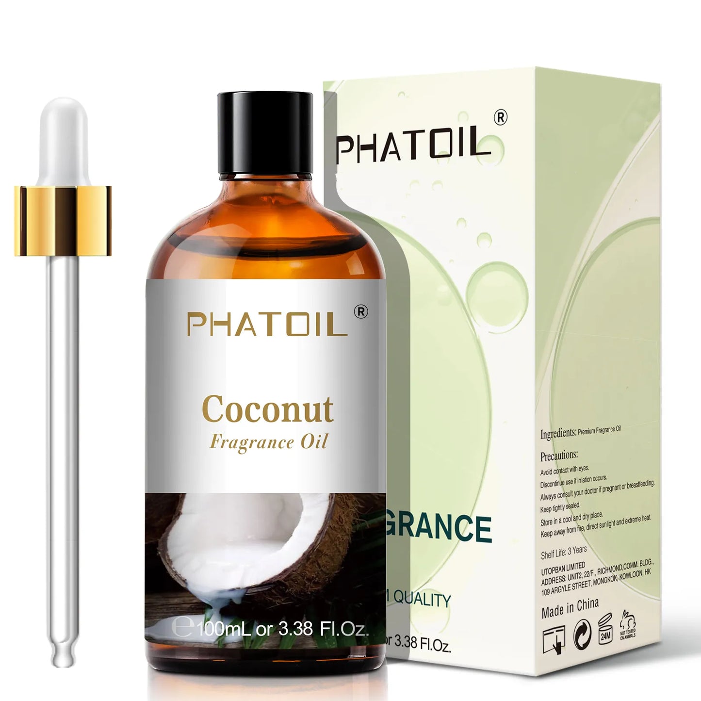 Coconut Fragrance Oil Used for Face Care/DIY Soap/Body Skin Care
