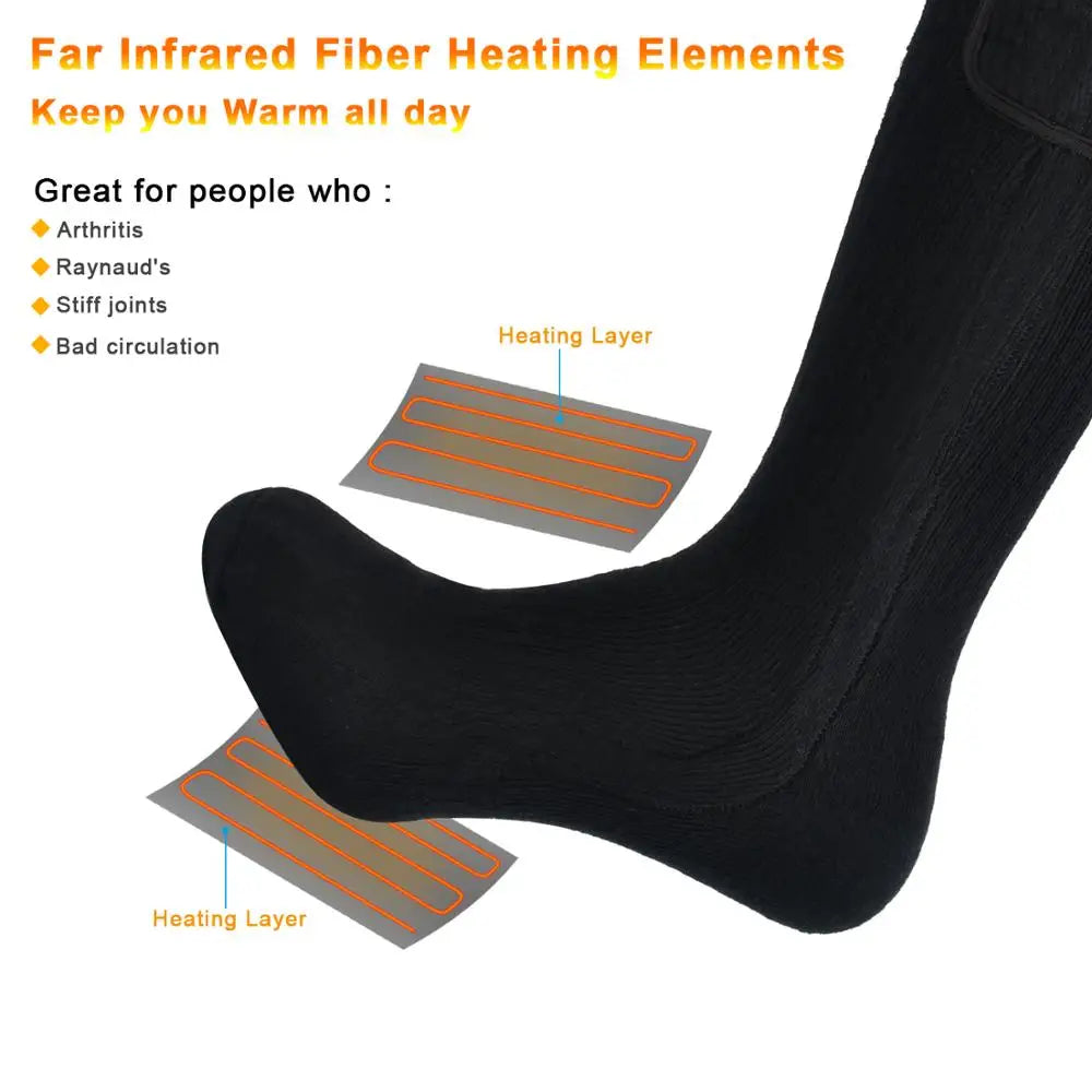 Winter Warm Electric Heated Socks