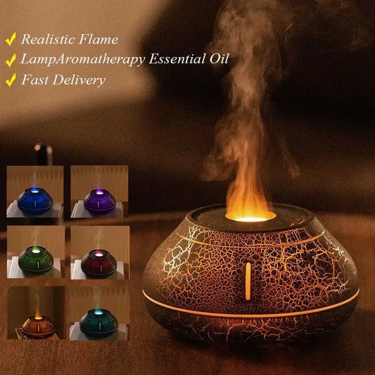 Volcano Flame Air Mini Essential Oil Diffuser