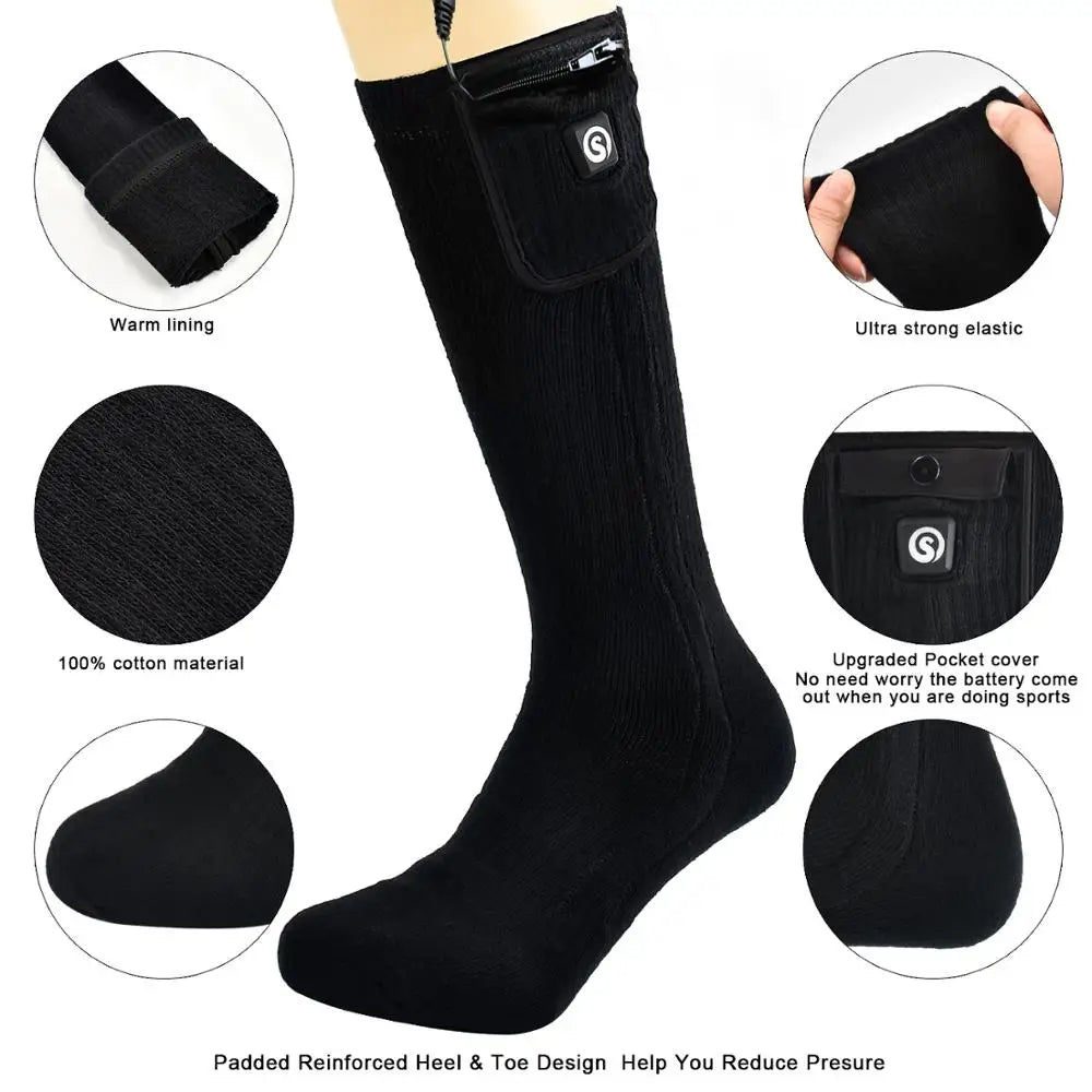 Winter Warm Electric Heated Socks