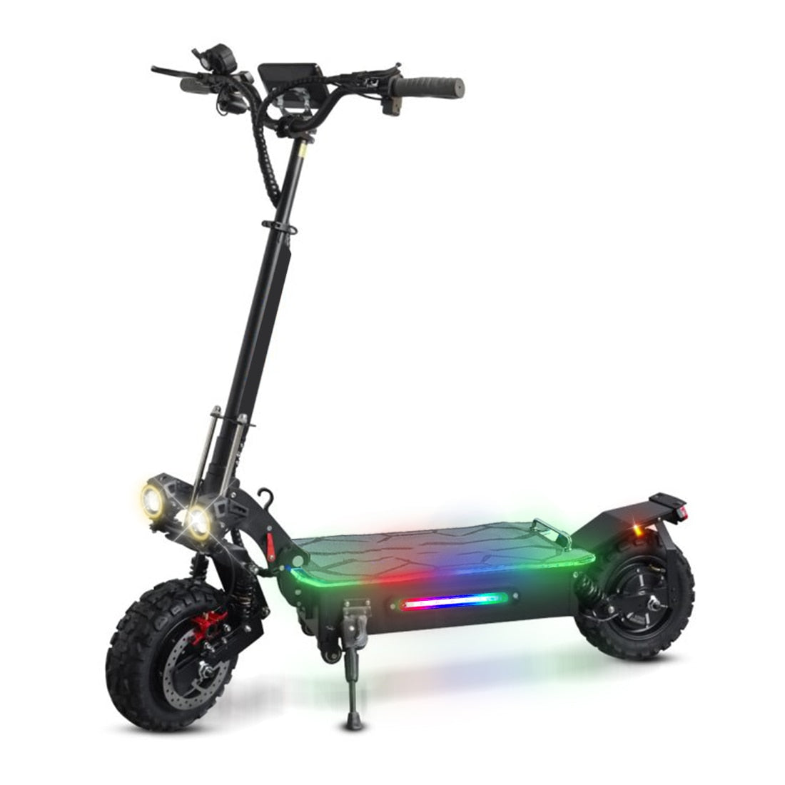 Dual Motor Electric Scooter Powerful Adult - peacefulpluslounge